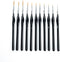 Art Paintbrush Set 11 Pcs Tiny Paintbrush Detail Paint Brush Set Miniature Paint Brushes Paint Brushes for Painting Suitable for Acrylic, Watercol...