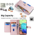 Asuwish Phone Case for Samsung Galaxy A71 5G Wallet Cover and Screen Protector Zipper Leather Flip Credit Card Holder Slot Kickstand Mobile Cell A...