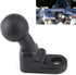 Keenso Universal Motorcycle Mirror Base Mounts Bracket Fixed Base Ball Holder, GPS Windshield Mount Holder with 10mm Hole...