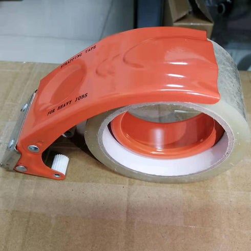 Metal Packaging Tape Dispenser Gun, 2-inch Wide Tape dispensers, Blue...