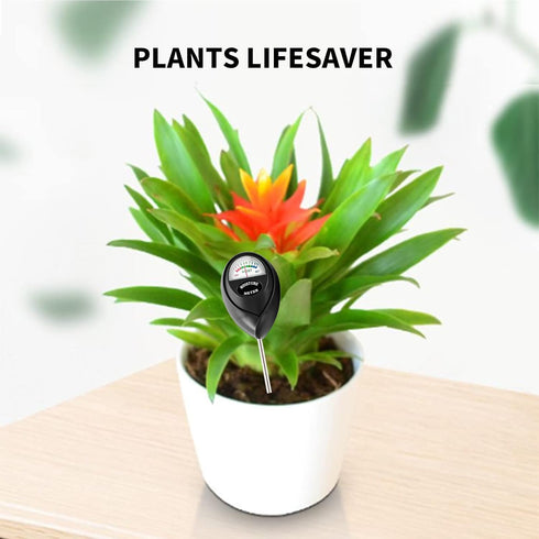 Soil Moisture Meter,Soil Hygrometer for Plants, Soil Water Gauge Meter Indoor Outdoor, Soil Moisture Sensor for Garden, Lawn, Farm Plants Care(Bla...