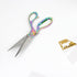 NatSumeBasics 8" Fabric Scissors Rainbow All Stainless Steel Sewing Tailor Scissor Craft Shear Heavy Duty Dressmaker Shears for Home Office (Rainb...