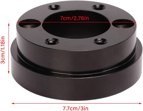 G920 Wheel Adapter, Steering Wheel Adapter Plate for Logitech G25, G27, G29, G920 70mm PCD, Compatible with 13/14 Inch Steering Wheel...