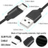 Slim USB C to USB A 15ft Cable, Long USB2.0 Cable USB A to Type C Fast Charging Long Charging Cable for PS5, Keyboard, Mouse and More! The Wire Di...