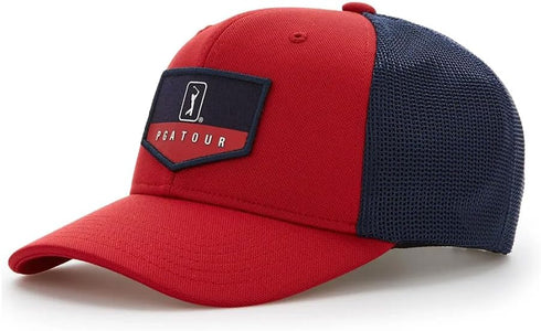 PGA TOUR Golf Americana Trucker Hat Chili Pepper...