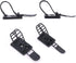 50Pcs 2 Sizes Adjustable Self-Adhesive Nylon Cable Straps Cable Ties Cord Clamp for wire management, Large and Small...