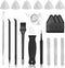 Spudger Pry Tool Kit Opening Tool, 20 PC Plastic & Metal Spudger Tool Kit for iPhone, Laptop, iPad, Cell Phone, Mac, Tablet, Computer, Electronics...