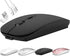 Wireless Mouse for Laptop, Bluetooth Mouse Rechargeale Three Mode(Bluetooth 5.2+ USB-A & USB-C Receiver)-Compatible with TypeC & USB Port Devices/...
