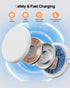 FACBINY Magnetic iPhone Wireless Charger, 15W Max Fast Mag Safe Wireless Charging Pad, Compatible with Apple iPhone 14 13 12 Series, AirPods Pro/P...