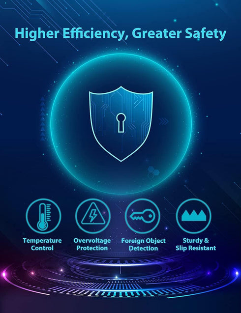 Wireless Charger for Samsung Galaxy S23/S23+/S22/S22+/S21/S20/S20+/S10/S9+/S9/S8/S8+/S7/Note10/Note9/Note8, 15W Wireless Charging Pad with USB-C f...