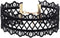 Zoestar Lace Choker Necklaces Vintage Black Elastic Stretch Necklace Chain Accessories for Women...
