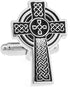 Celtic Cross Pair Cufflinks Ireland Irish Cuff Links...