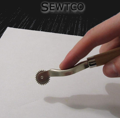 Sewing tracing wheel for sewing patterns, Wood and stainless steel Pounce wheel, Perforation cutter,Overstitch Wheel, paper Perforator Tracing whe...