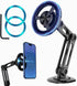 FULLIKES Magnetic Car Mount for Cell Phone, Compatible with MagSafe Car Mount, Cell Phone Holder Car Magnetic with Adjustable Arm, Magnet Phone Ho...
