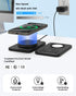 JoyGeek Magnetic Wireless Charging Station for Apple Devices, 3 in 1 Foldable Charger Stand for MagSafe,Compatible with iPhone 15/14/13/12 Series,...