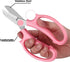 Gardening Scissor White Sharp Blade Alloy Steel Garden Shears for Cutting Flowers Trimming Plants of Yard Florist Rose Herb Hedge and Fruits Picki...
