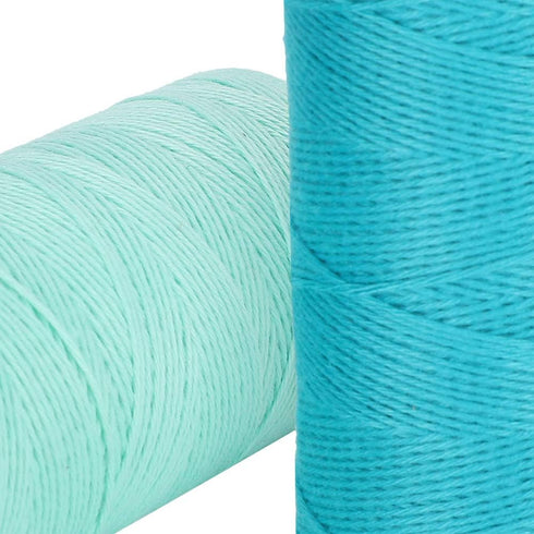 2 Rolls 8/4 Cotton Warp Yarn, Polyester Seines Warping Thread Wool Thread Loom Warp Tapestry Thread for Weaving Carpet Rug Blankets...