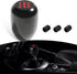 1 PC Car Shift Knob, Alloy Rounded Easy-Grip Shifter with 3 Adapters, with 5 Speed Shift Digital Identification Shift Knob Replacement, Universal ...