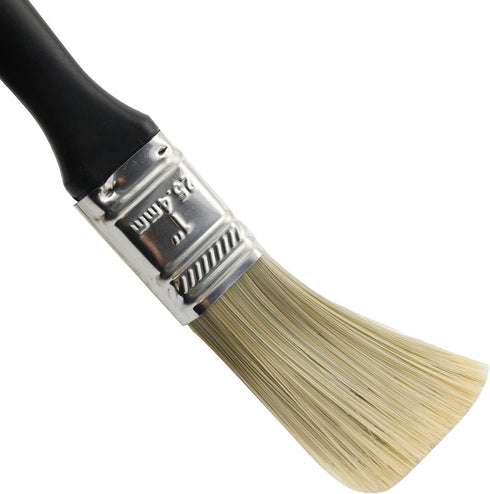 12PCS Treated Plastic Handle Paint Brush, Paintbrush Set, Professional Paint Tools for DIY Paint, Home, Furniture, Fences, Deck, and Wall Trim...