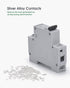 AC Miniature Circuit Breaker, 16 Amp 120V/240V 1 Pole DIN Rail Mount Circuit Breaker, Thermal Magnetic Trip, Solar AC Disconnect Switch MCB C16...