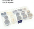 110 PCS Mixed Resin Sewing Buttons, Round Bulk Buttons for DIY Sewing Crafts,Coats,Suits, 5 Color 3 Size(15mm,20mm,25mm) SHUNLI...