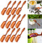 12 PCS Plastic Mini Garden Shovel Spoons Soil Scoops, Cultivation Digging Transplanting Gardening Tools Succulents Potted Flowers, Bath Salt Spoon...