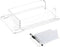 Clear Index Card Storage Holder for Desk, Acrylic Small Cards Holders Postcard Stand Display Rack, Fit 3" x 5" Cards...