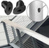 50 Pcs Cable Railing Rubber Grommets,45 Degree Angle Beveled Protector Sleeves,Cable Railing Protective Sleeves for 1/8" 5/32" 3/16" Cables for Me...
