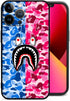 Shark Teeth Case for iPhone 13 Pro Max Silicone, Cute Soft Clear Camo Shark Face Full Body Protection Shockproof Cover, Compatible with iPhone 13 ...