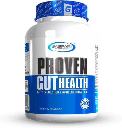 Gaspari Nutrition Proven Gut Health, Promotes Healthy Digestion, Prebiotics and Probiotics, Sports Digestion and Nutrient Utilization (30 Servings...