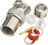 Eightwood BNC Male Plug Solder Clamp Connector 10-Pack Compatible with RG58 RG142 LMR195 Coax Cable...