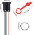15PCS USB-C Charging Connector Type-C Female Chassis 4 Pin Socket Connector Waterproof USB C Pigtail Cable Extension Power Cable 3A USB-C Charger ...