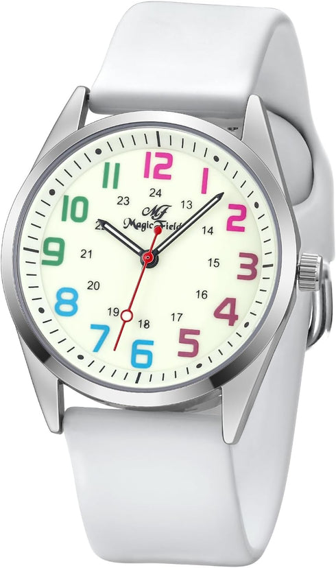 Nurse Watch for Nurse Doctors Medical Professionals Students Men Women Unisex Easy to Read Luminous Dial Second Hand Watch for Nurses Water Resist...