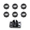 6 Pack Car Phone Mount Replacement Parts Tightening Nut for Replacement Car Mount Screw-On Ball-Joint Fixed Adapter Head Bracket Holder Ring for C...