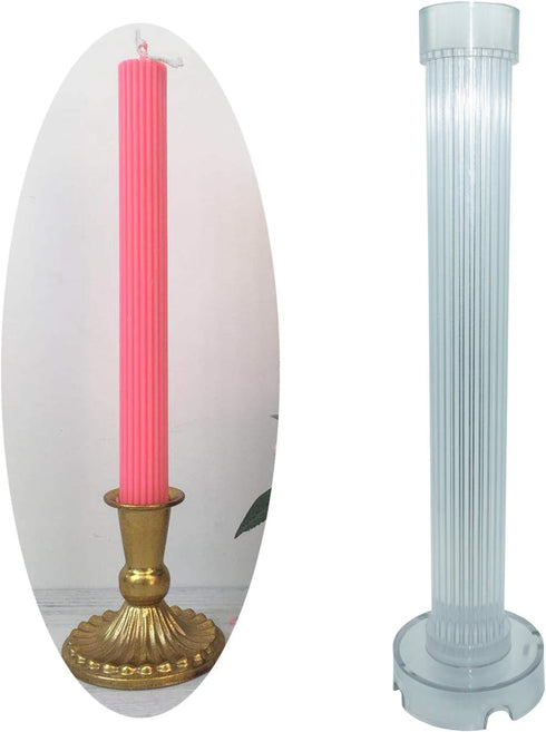 MILIVIXAY 1pc Pillar Candle Mold-Diameter:1.0inch,Height:11.6inch....
