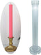 MILIVIXAY 1pc Pillar Candle Mold-Diameter:1.0inch,Height:11.6inch....