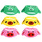 6pcs Hair Washing Hat Shower Bath Silicone Cap Soft Adjustable Visor Shampoo Cap for...