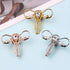 3 Pics Personality Human Body Organ Uterus Rhinestones Brooch Pin Doctor Nurse Clothing Jacket Jewery Gift...