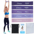 Resistance Stretch Band for Men and Women,5 PCS Resistance Loop Exercise Bands Set for Home Gym Yoga Fitness...