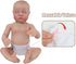 SCOM 4 PCS Baby Doll Diapers Baby Doll Accessories Sets Sized for 14-18 inch American Reborn Baby Dolls,Realistic Baby Dolls, for Kid Age 3+ (Diap...