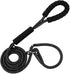 Dog Leash-Heavy Duty Long Dog Leash for Puppy, Small, Medium, and Large Dogs (Black Rope - Handle & Collar, 6 Feet)...