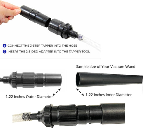 9pcs/Set Universal Vacuum Cleaner Attachments Accessories,Vacuum Attachments for Car Detailing,Car Vacuum Attachments,Mini Micro Tool Car Vehicle ...