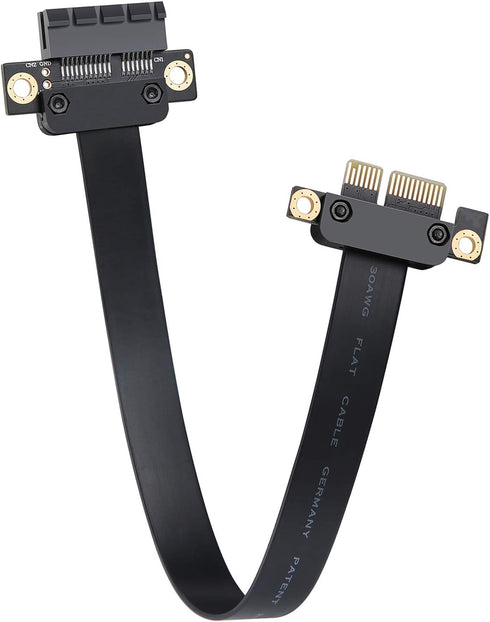 PCI Express 36PIN 1X Extension Cable?180 Degree 20cm?...