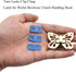 HAHIYO Butterfly Twist Purse Closure Turn Locks Clip Clasp Easy Install with Online Instructions Picture for Wallet Briefcase 1.93 Inch Length Met...