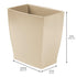 iDesign Small Bathroom Trash Can, Ideal for Primary and Guest Bathroom or Office, Brown, Made in USA...
