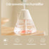 INVODA Mini Humidifiers, 260ml USB Personal Cool Mist Humidifier Cute Volcanoes Desktop Air Humidifier Quiet Night Light Small Humidifier for Car,...