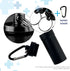Deke Home - Waterproof Keychain Pill Holder (2 Pack), Small Aluminum Pill Case for Medicine, Vitamins & Travel, Portable Pill Container with Secur...
