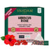 VAHDAM, Hibiscus Rose Tea Bags - 100% Whole Hibiscus Flowers Herbal Tea Bags (100 Count) With Rose, Chamomile & Exotic Spices | Caffeine Free, Flo...