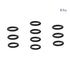 10 PCS Nitrile Rubber O Ring 13mm OD 8mm ID 2.5mm Width, Metric Buna-N NBR Sealing Gasket Plumbing, Gas, Automotive and Faucet Repair, Resist Oil ...