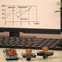 Kailh Choc Low Profile V2 Switch for Mechanical Gaming Keyboard Switch,5-Pin Switch, Tactile Switch(Brown,10pcs)...